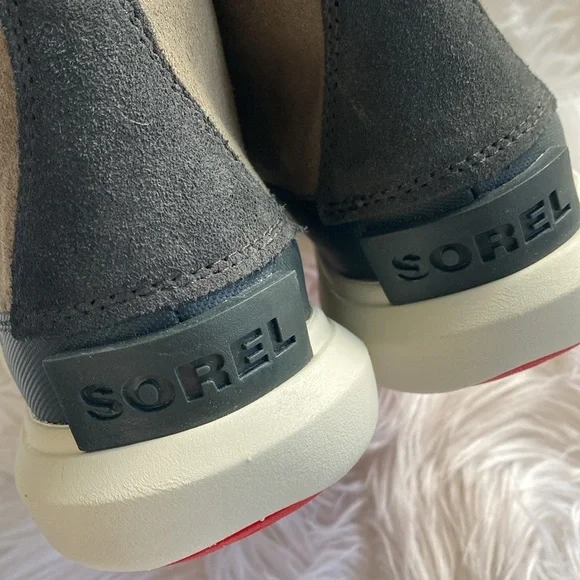 ❄️SOREL Explorer II Joan Felt WP Green white black red Women’s 6 - Picture 10 of 17